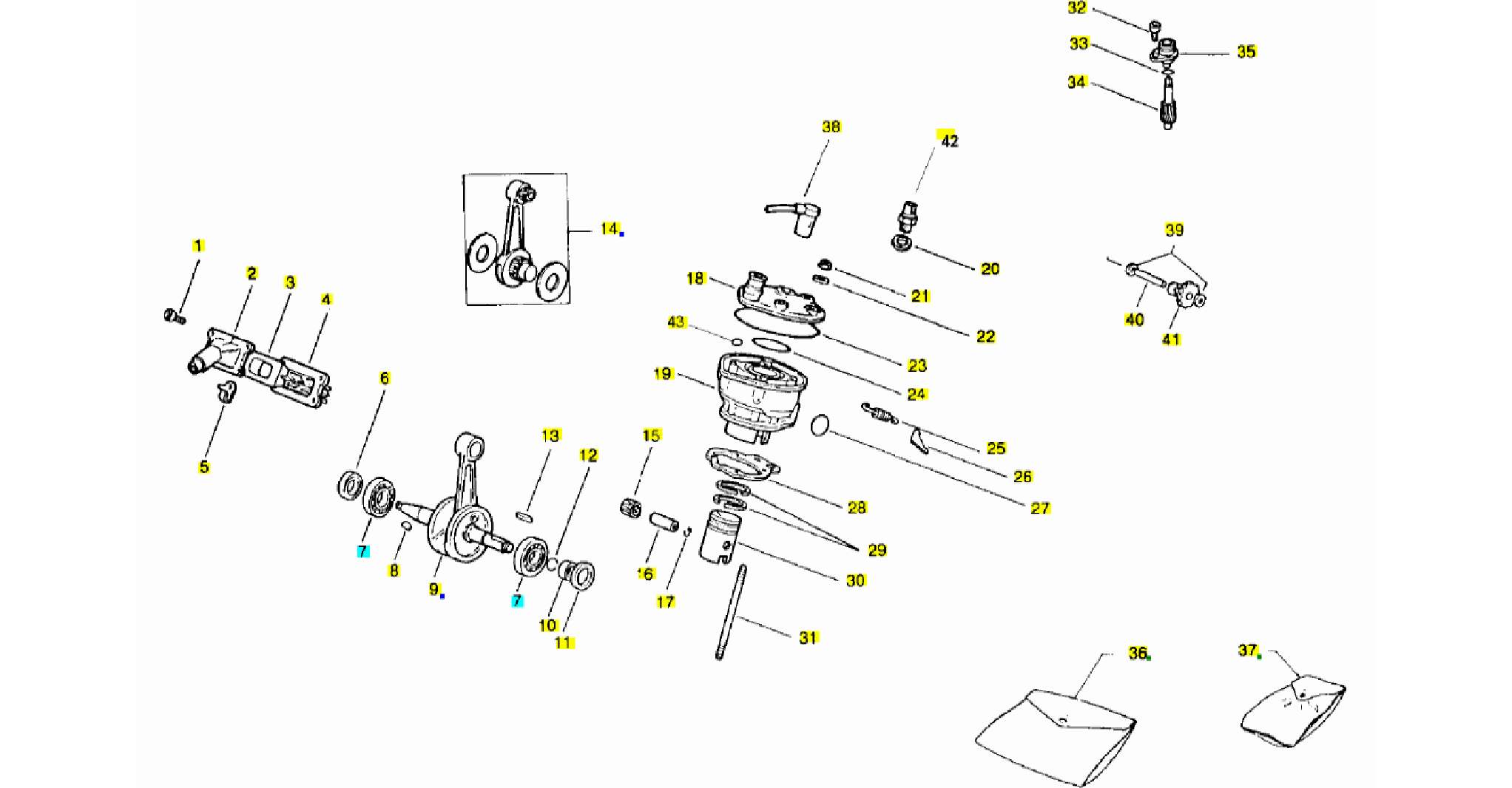 Drive shaft - Cylinder