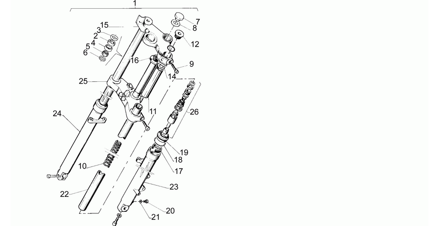 Front fork M/N IM B