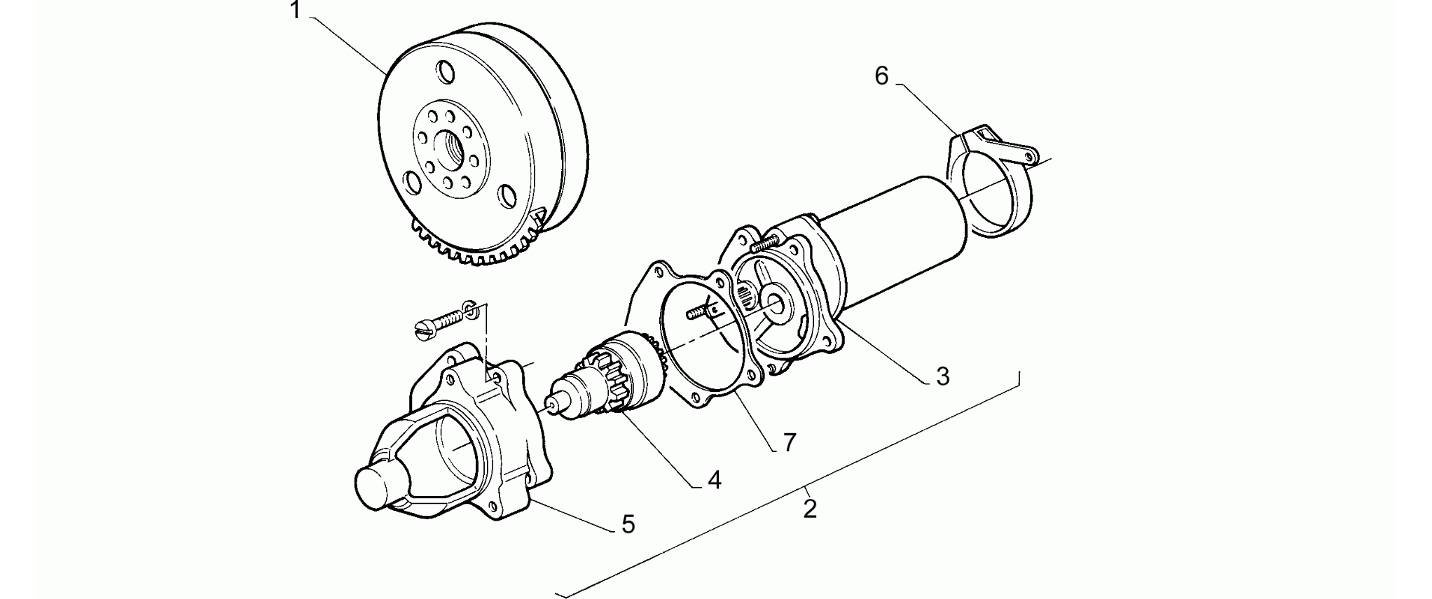 Starter motor