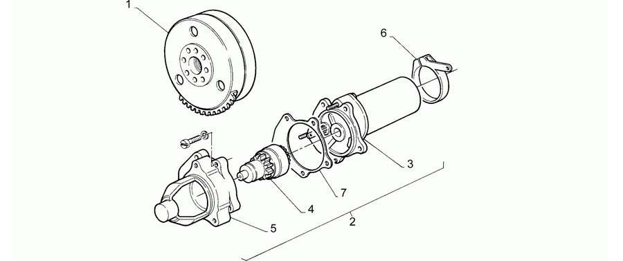 Starter motor