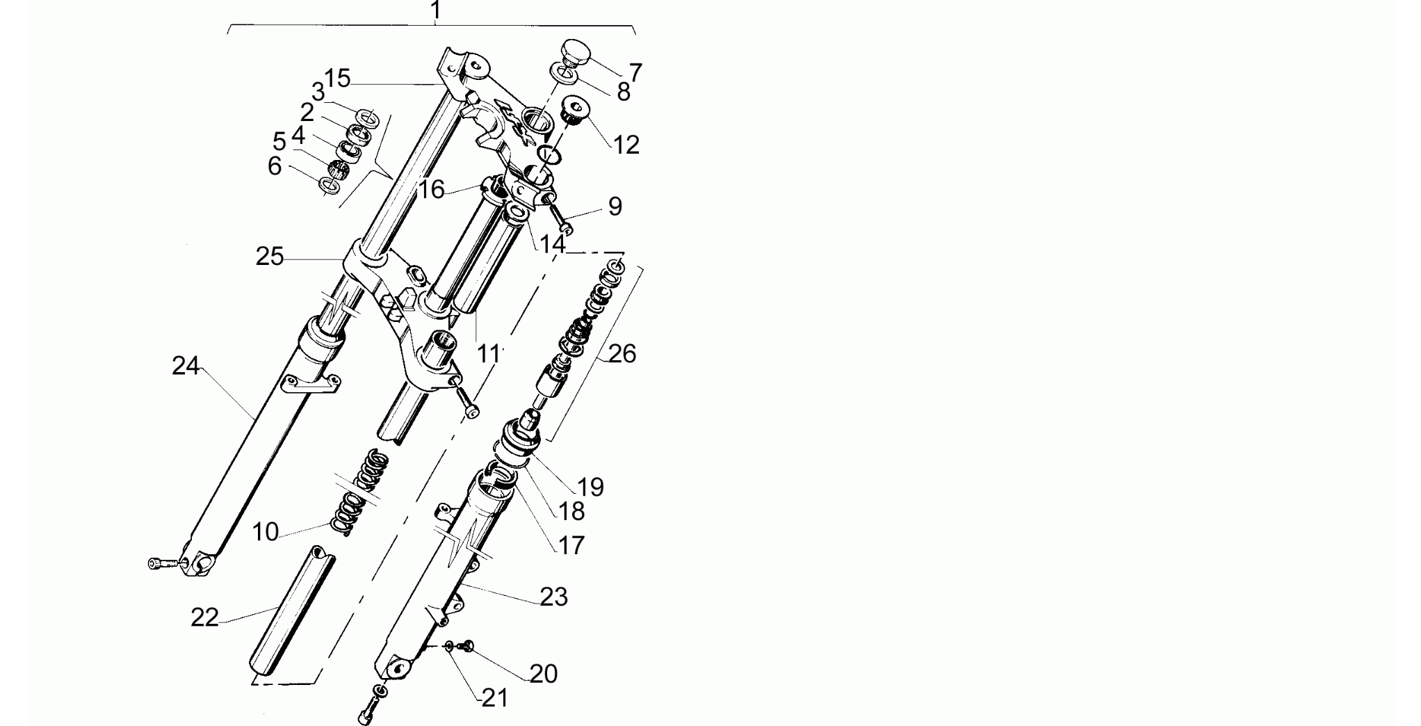 Front fork M
