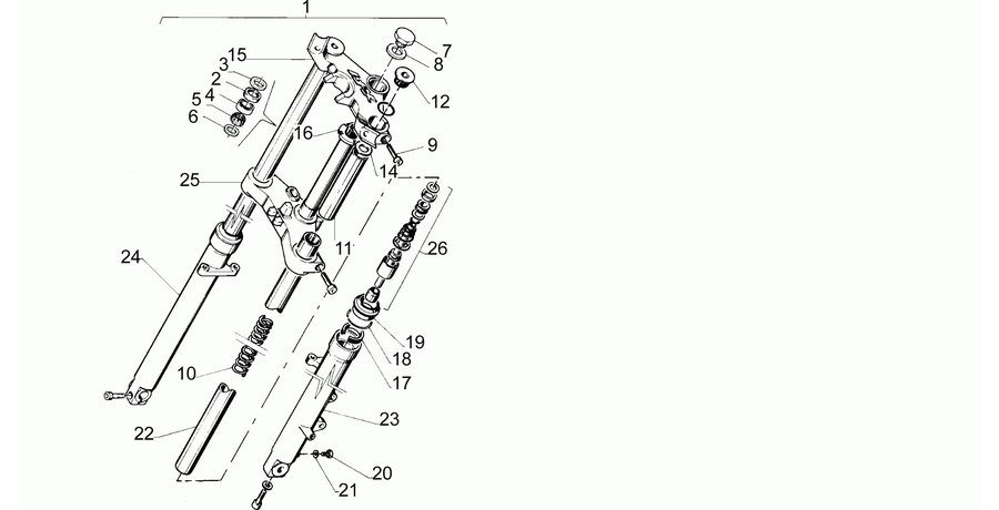 Front fork M