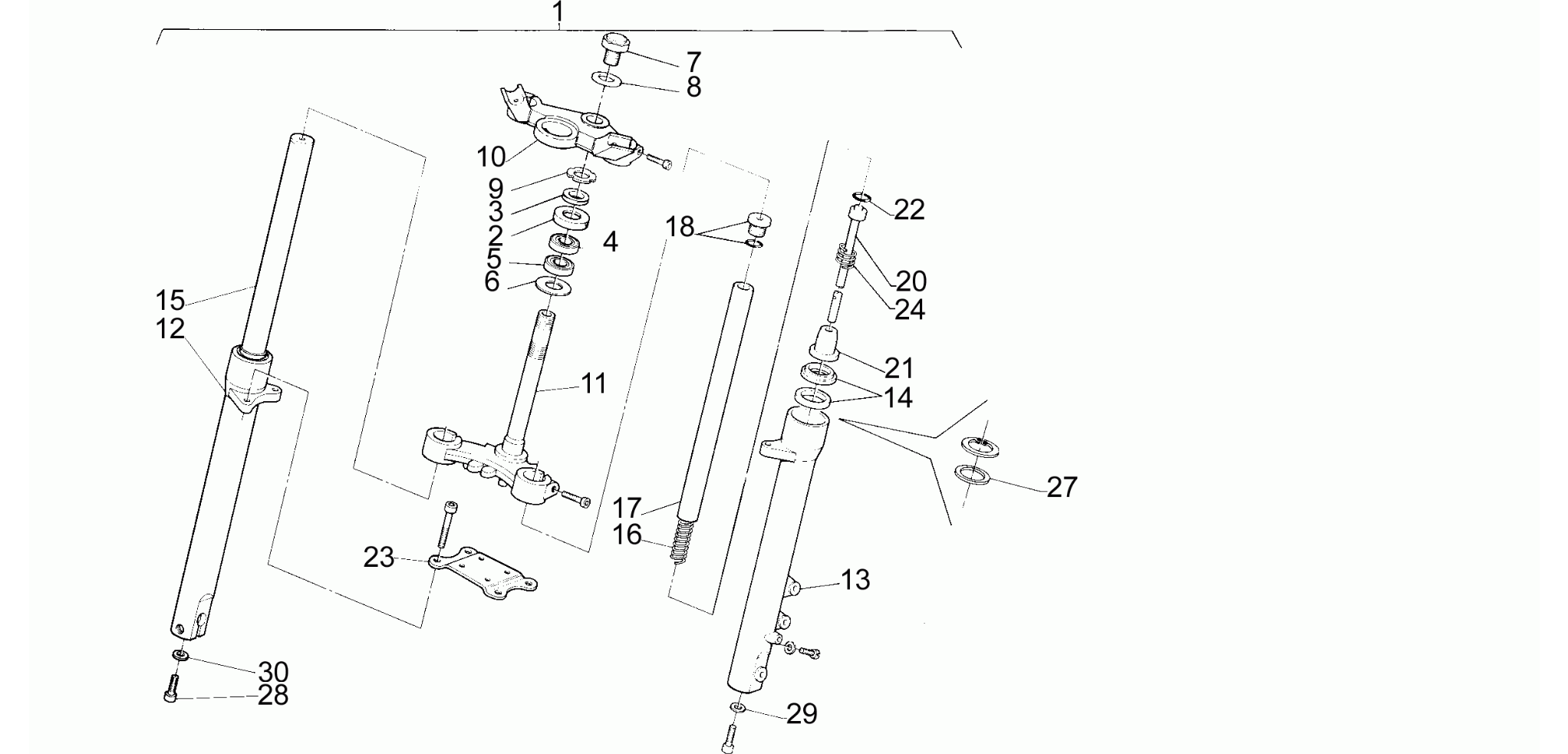 Front fork N