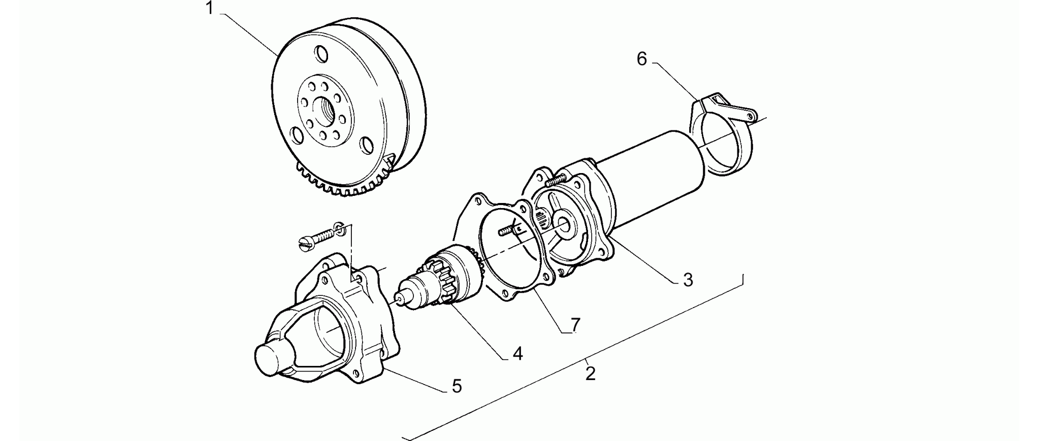 Starter motor