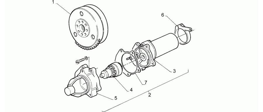 Starter motor