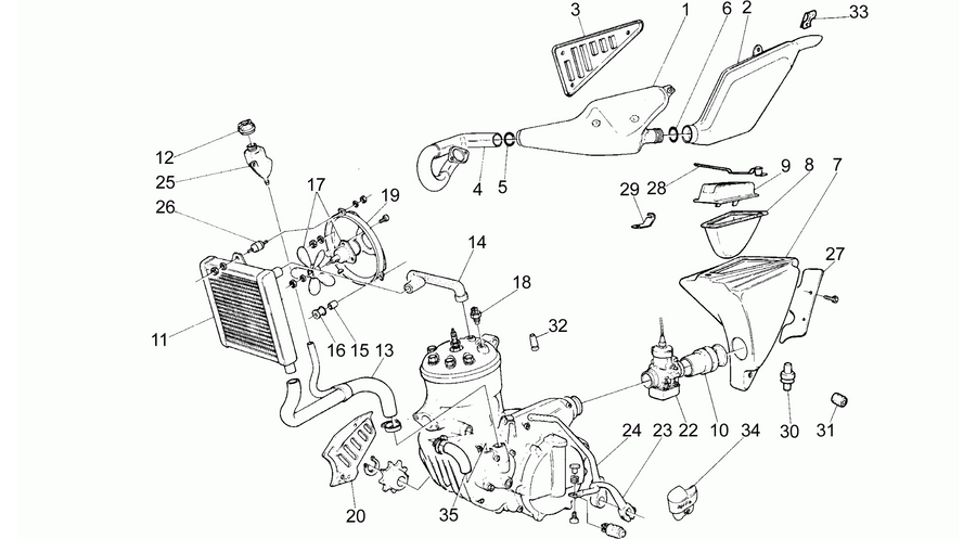 Exhaust unit