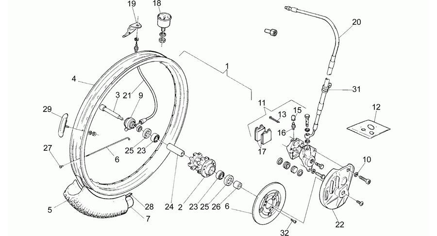 Front wheel