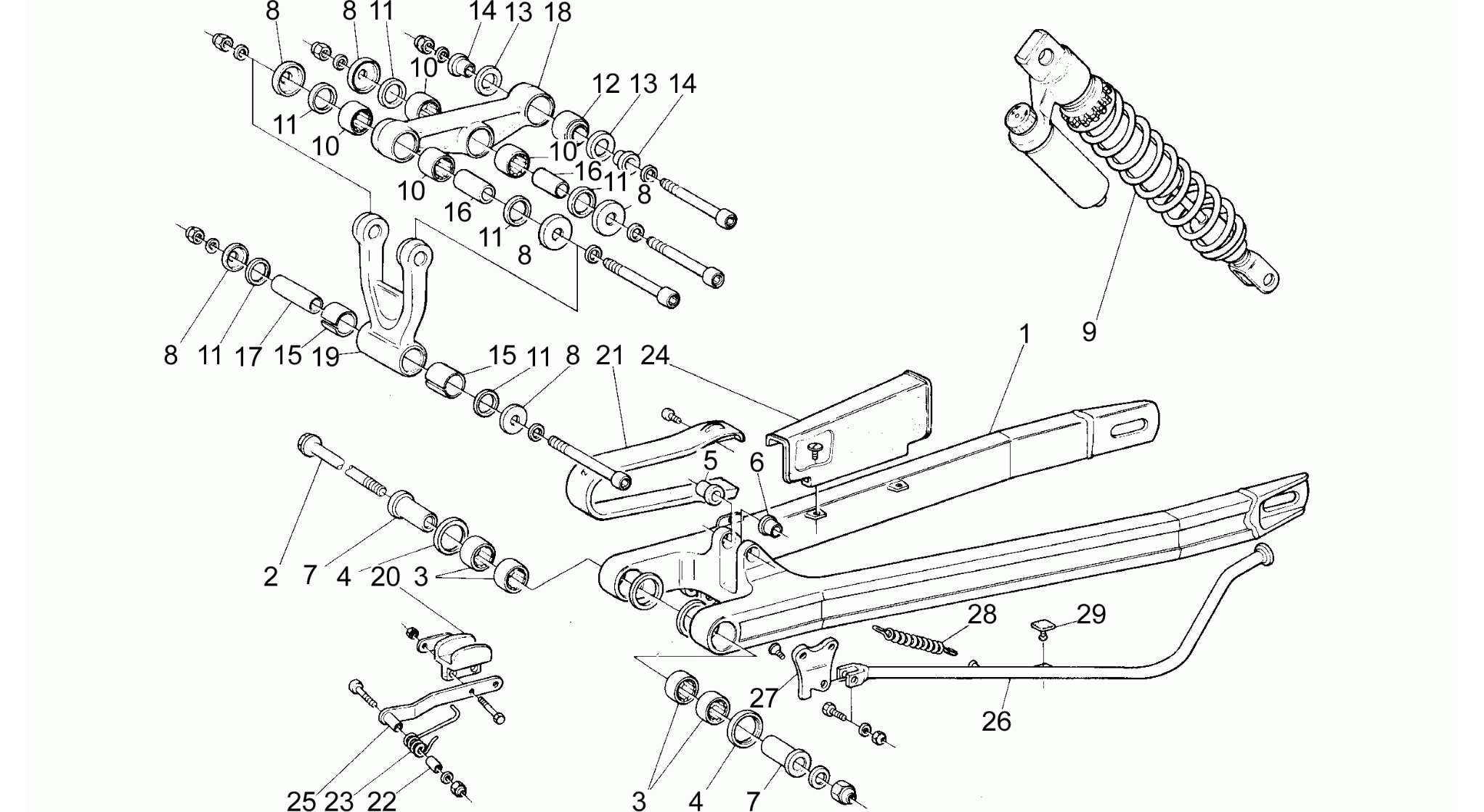 Swing arm