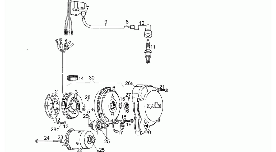 Cdi magneto assy