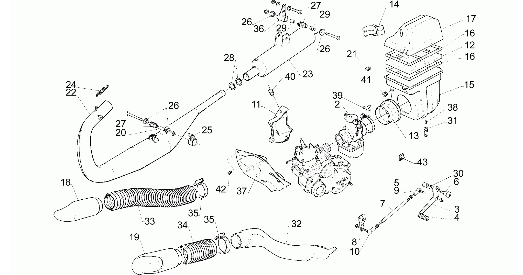 Exhaust unit