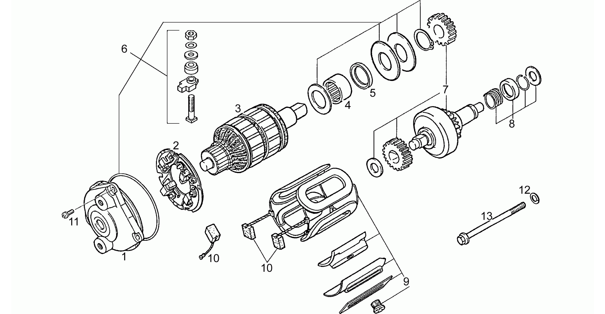 Starter motor