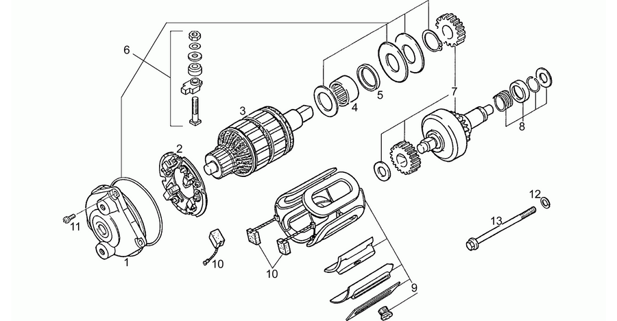 Starter motor