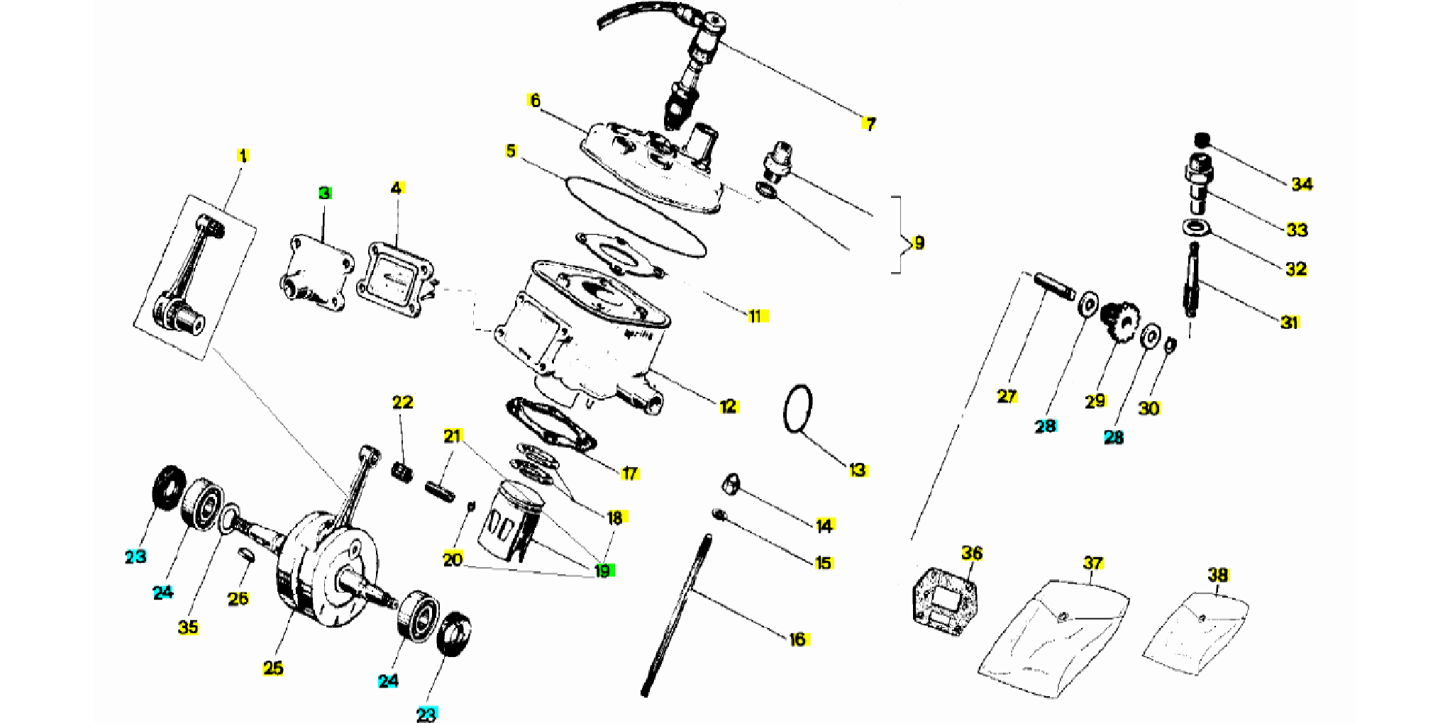 Drive shaft - Cylinder