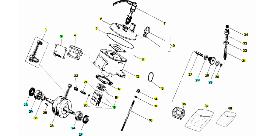 Drive shaft - Cylinder
