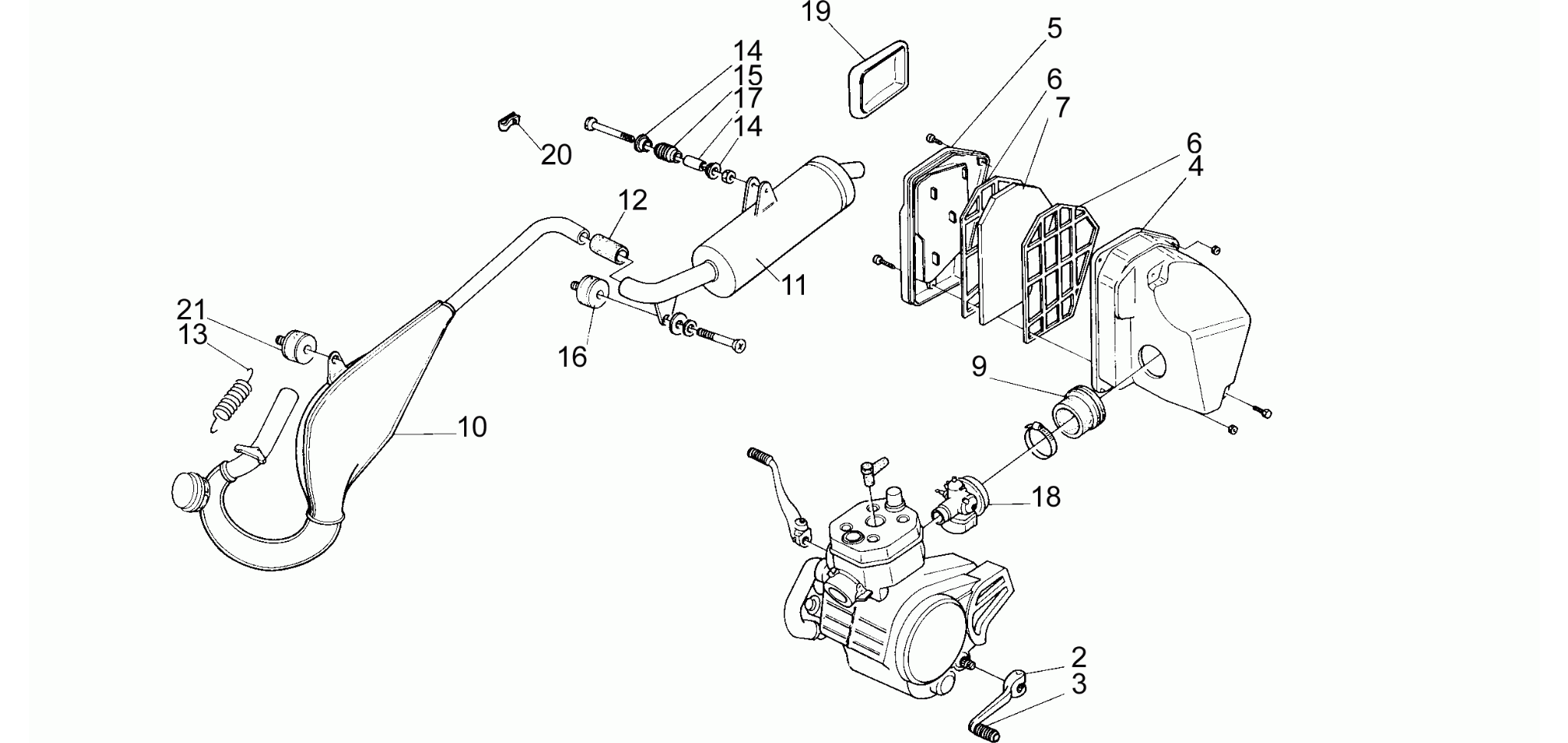 Exhaust unit