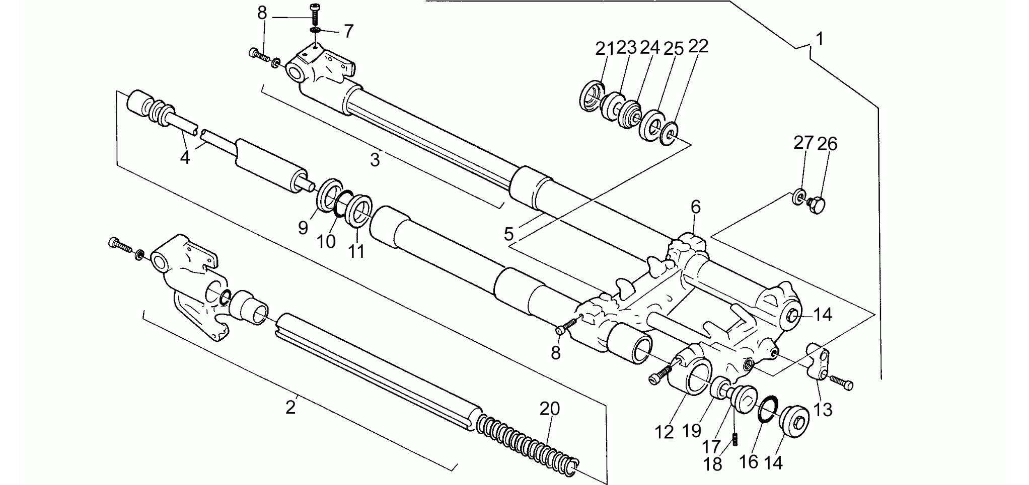 Front fork IM BCD