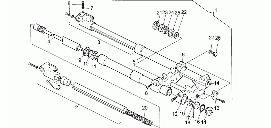 Front fork IM BCD