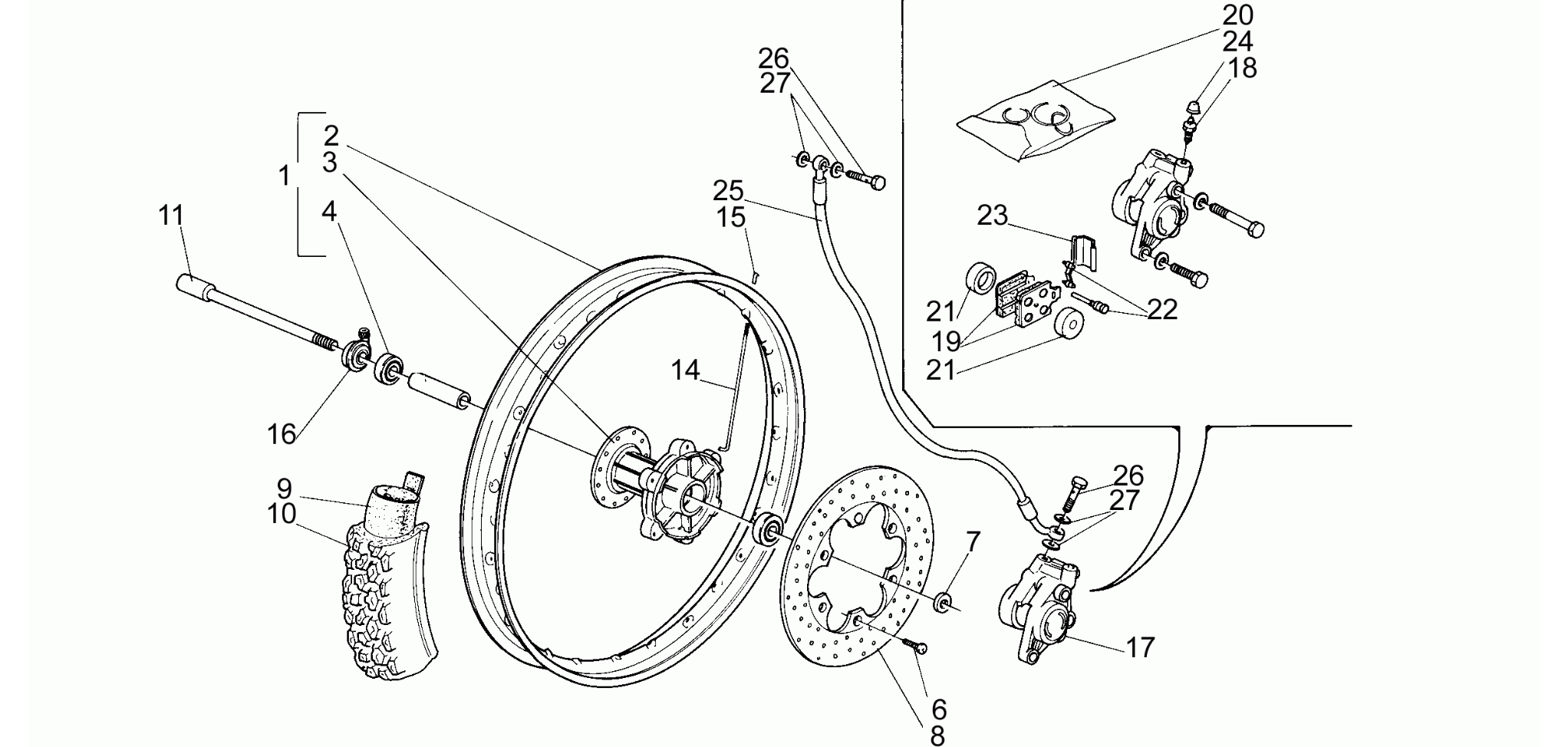 Front wheel