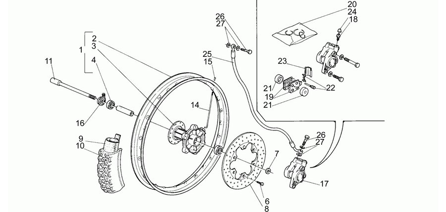 Front wheel