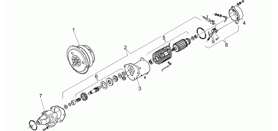 Starter motor