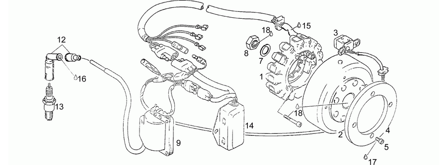Cdi magneto assy