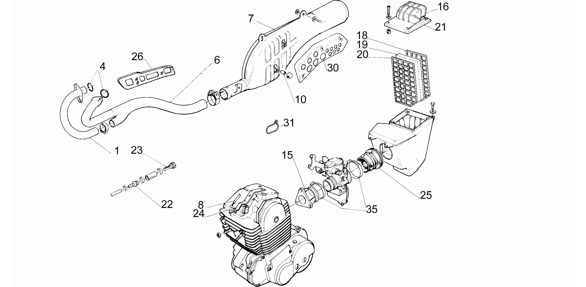 Exhaust unit