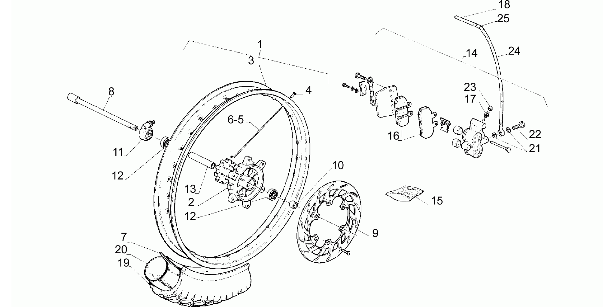 Front wheel