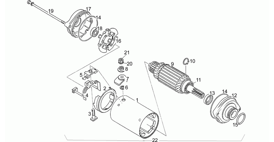Starter motor
