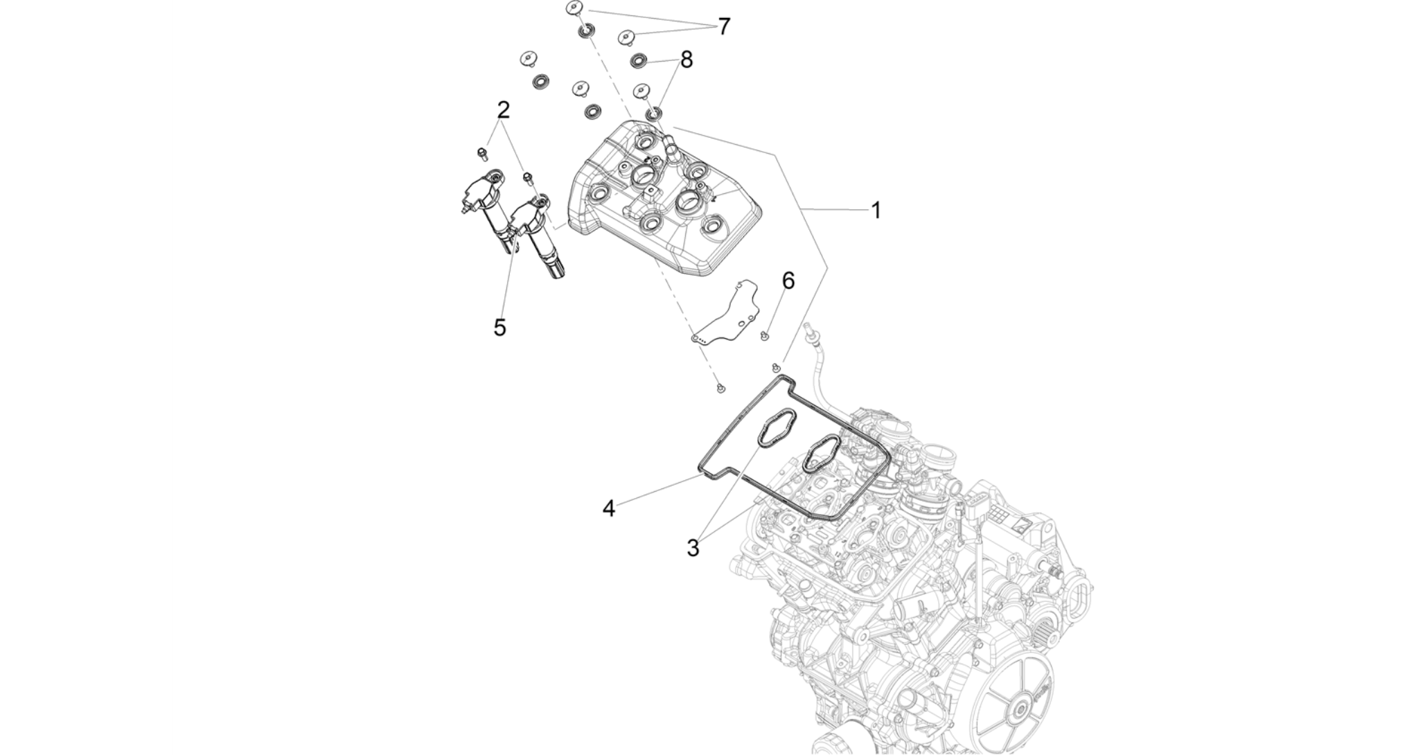 Cylinder head cover
