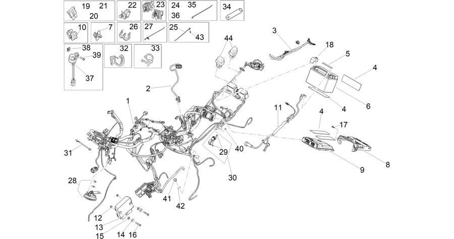 Front electrical system