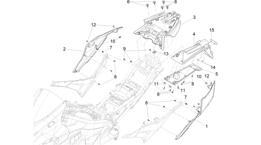 Rear body