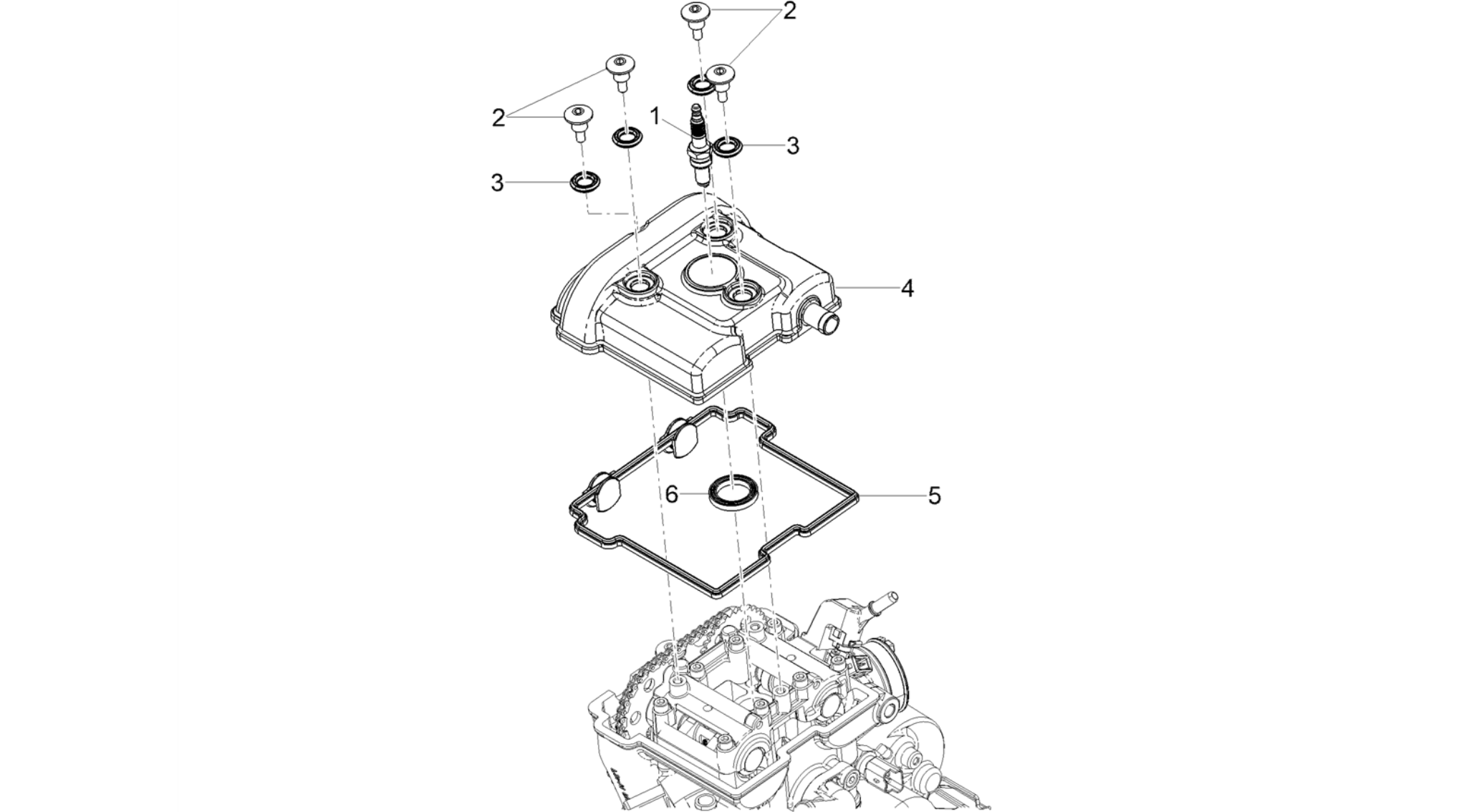 Cylinder head cover