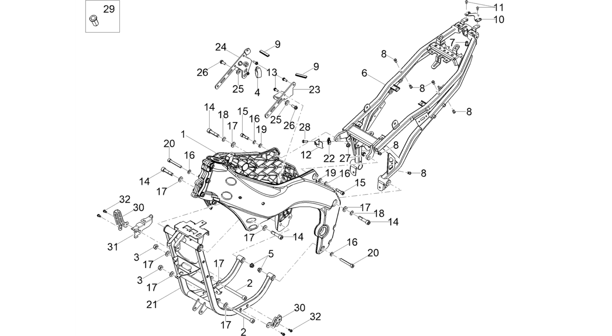 Frame/bodywork
