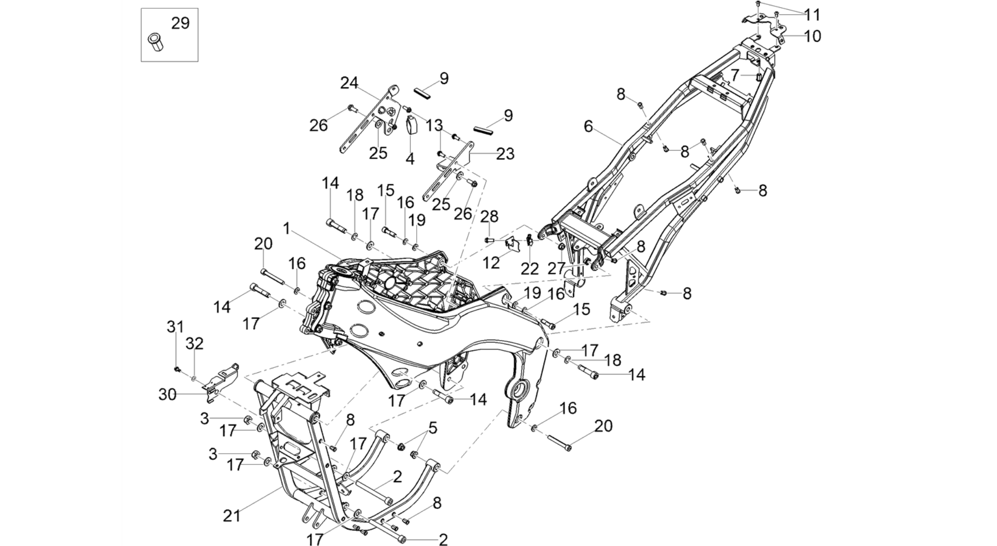 Frame/bodywork