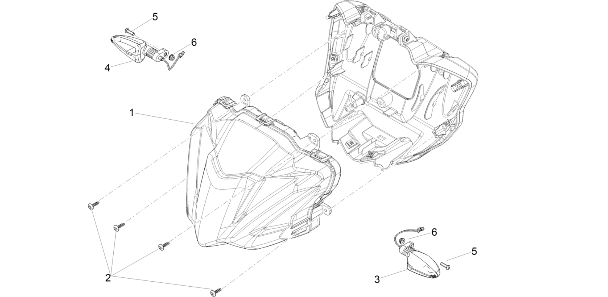 Front headlamps