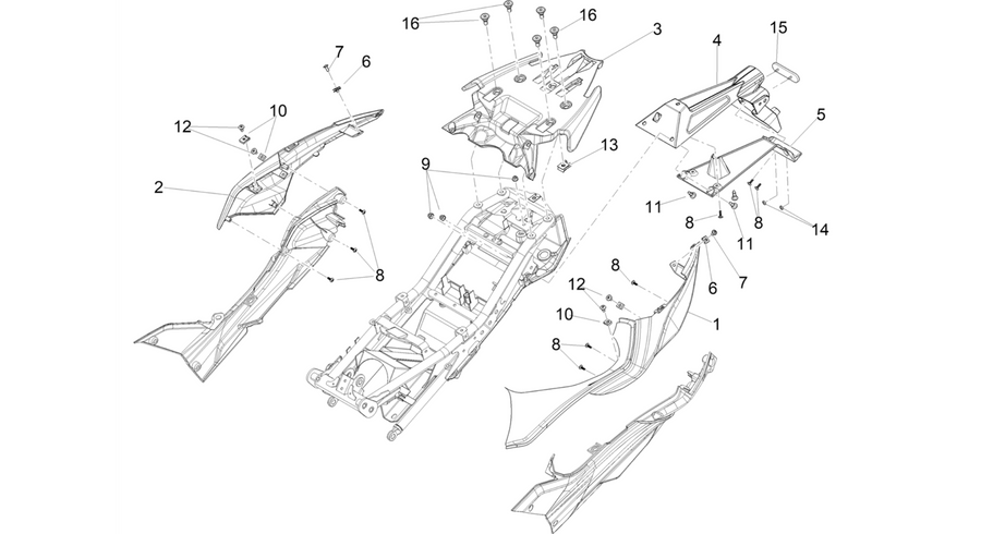 Rear body