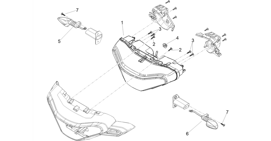 Front headlamps