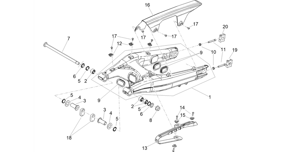 Swing arm