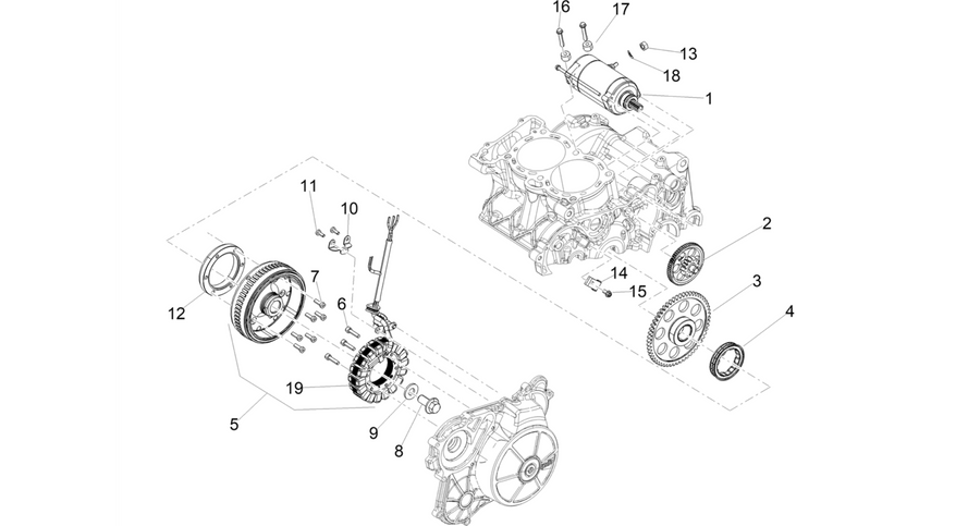 Cdi magneto assy / Ignition unit