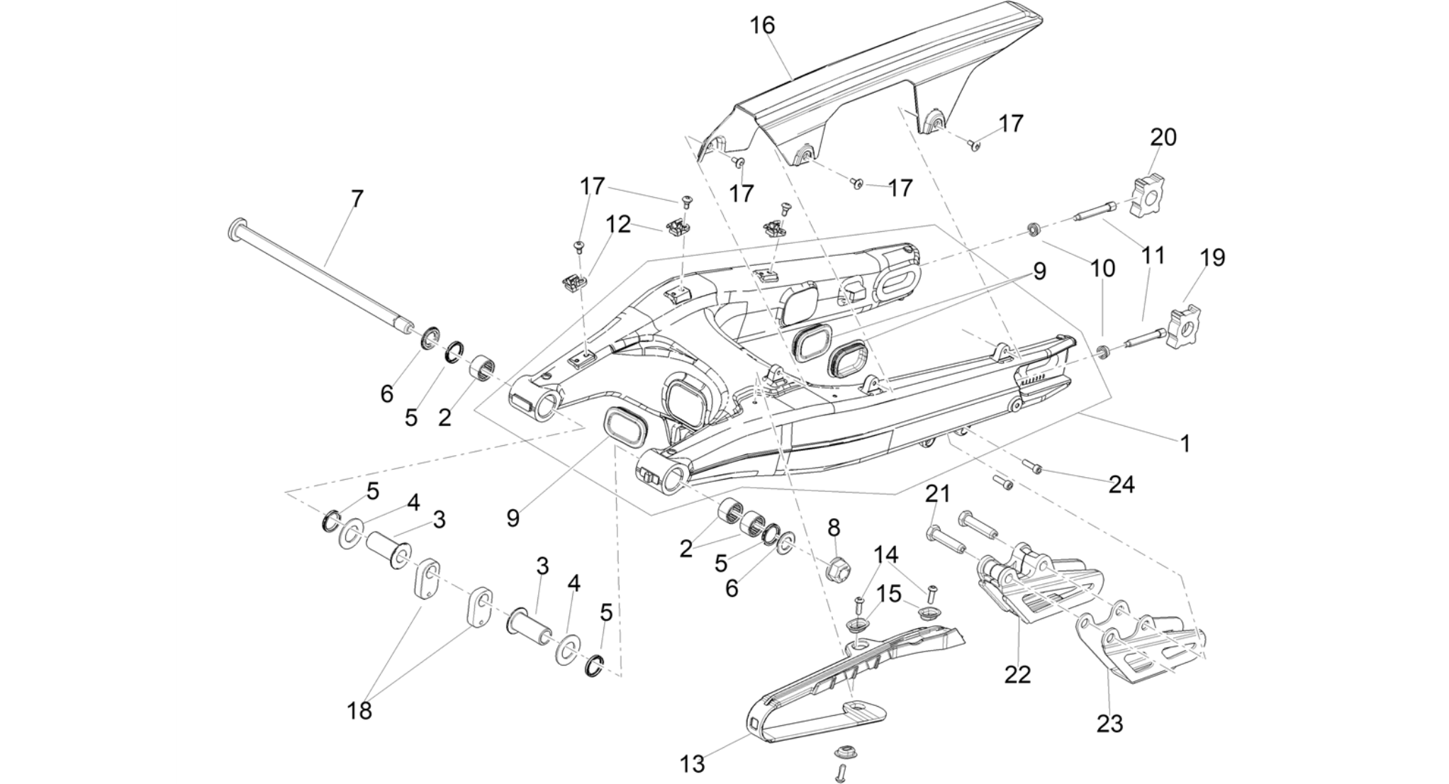 Swing arm