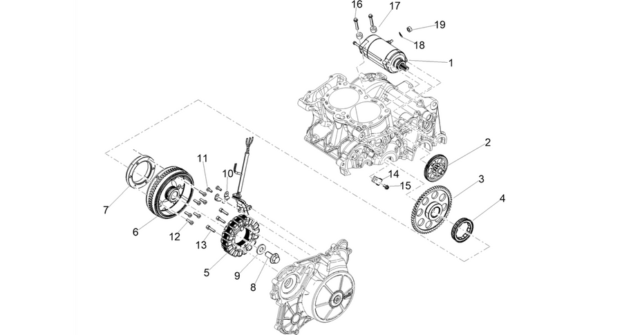 Cdi magneto assy / Ignition unit
