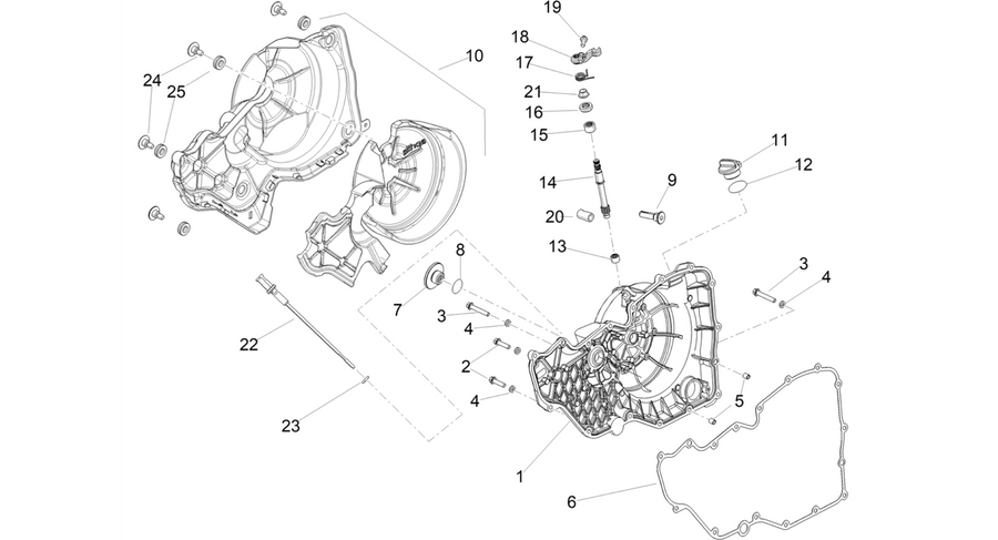 Clutch cover