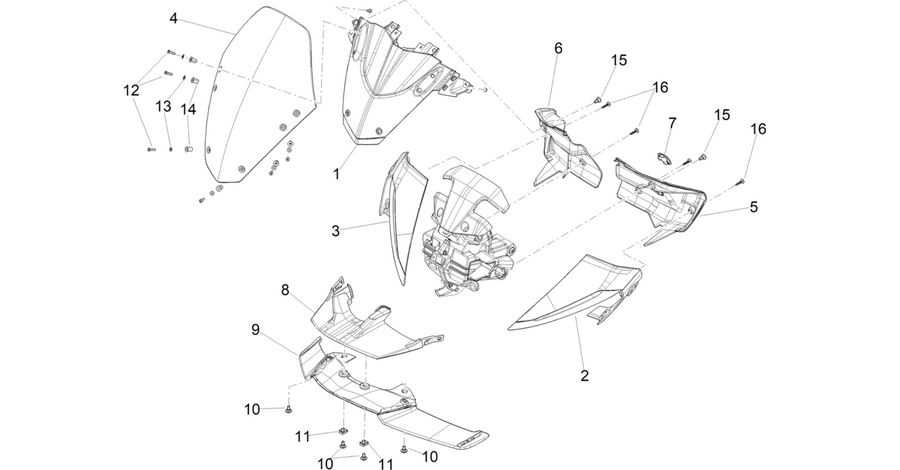 Front fairing