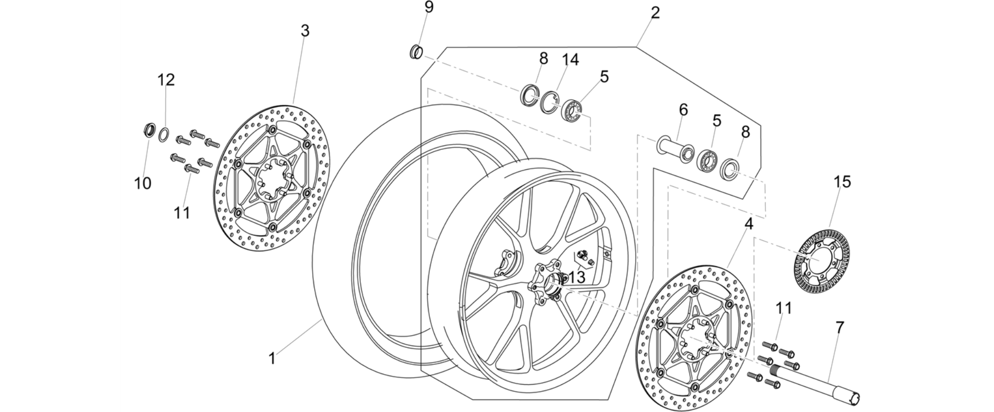 Front wheel