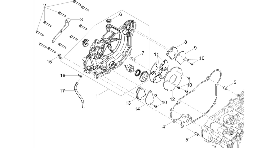 Clutch cover