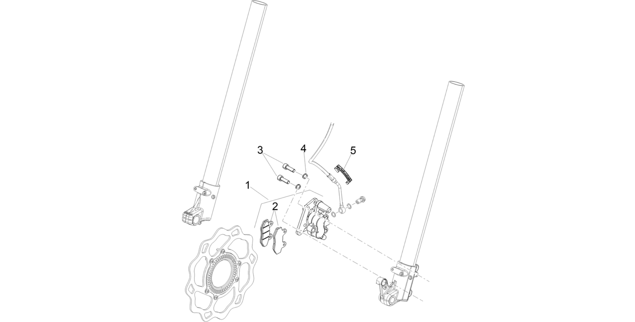 Front brake caliper