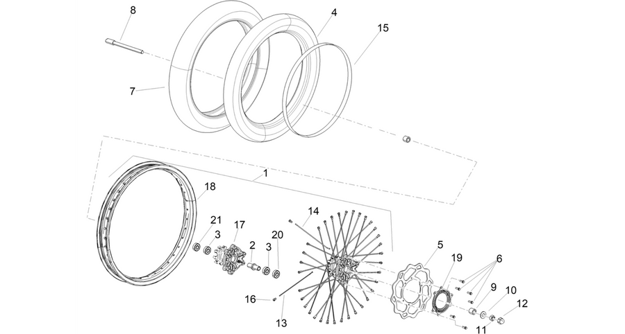 Front wheel