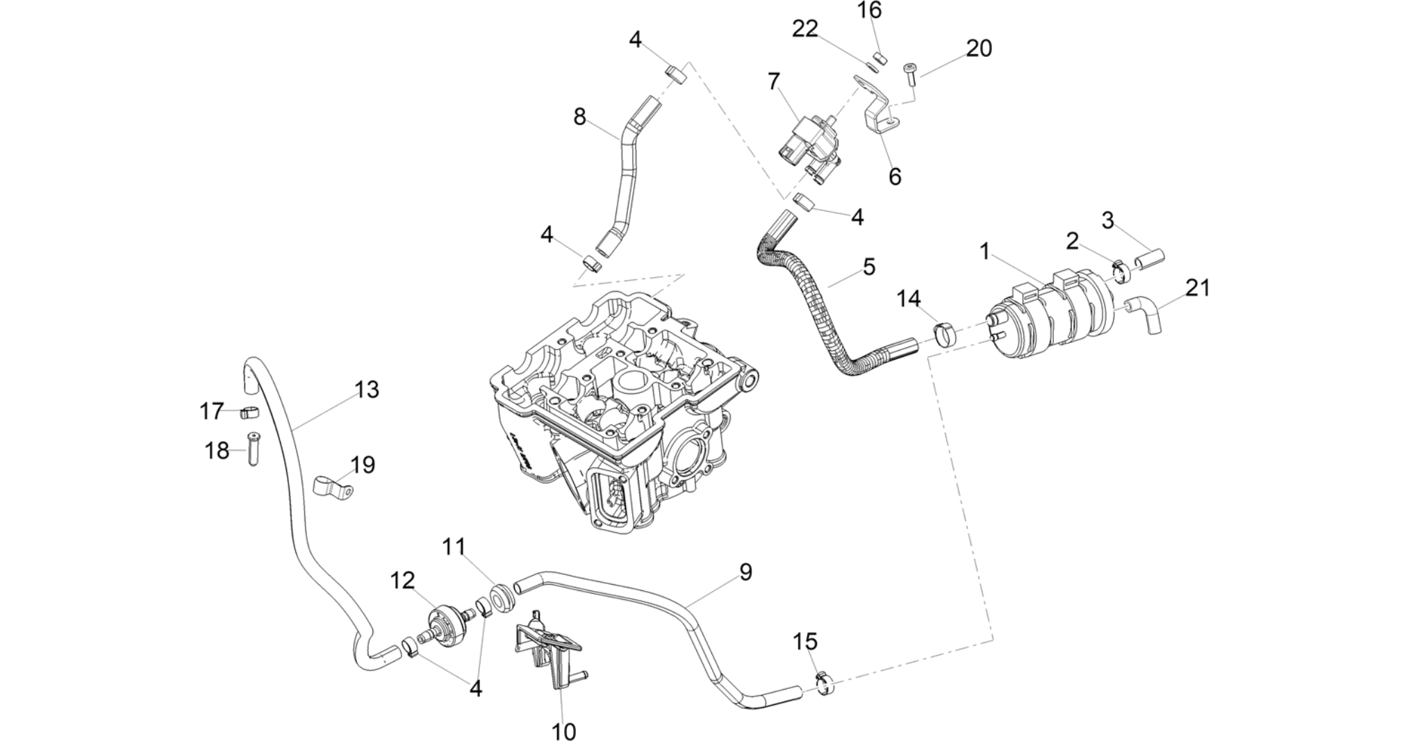 Fuel vapour recover system