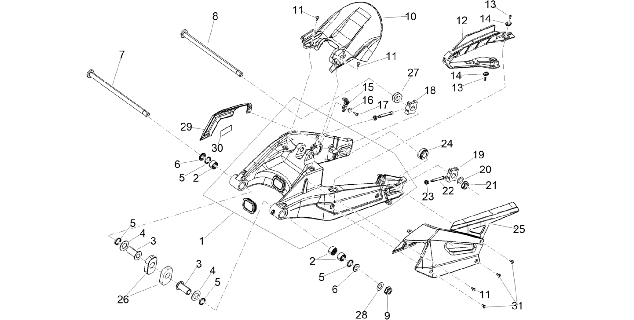 Swing arm