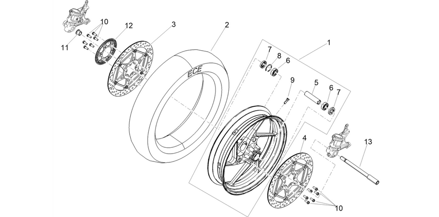 Front wheel